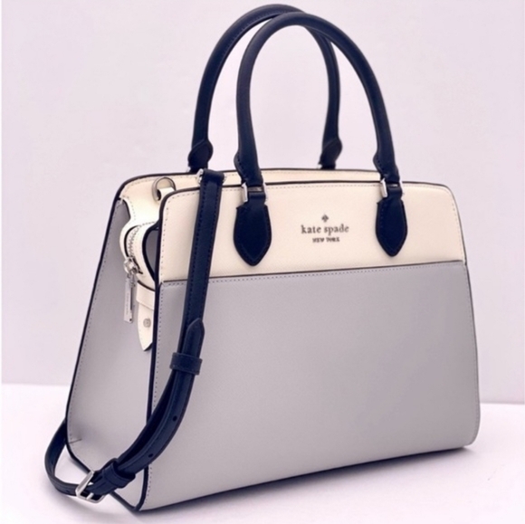 NWT Kate Spade Madison Colorblock Medium Satchel and Matching Wallet Set - Picture 4 of 10